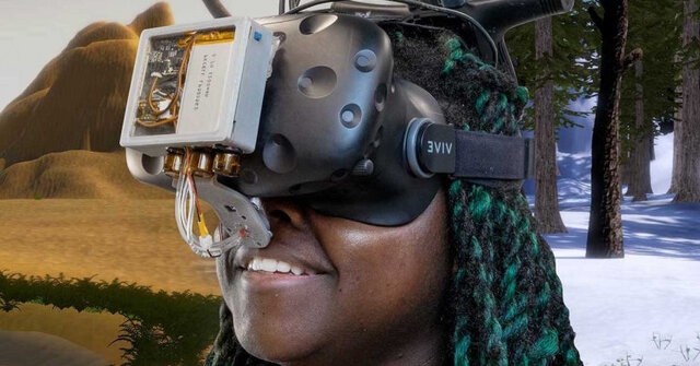 واقعیت مجازی احساس سرما و گرما