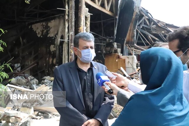 ۱۰۰ میلیارد تومان، برآورد اولیه خسارت بازار پردیس یک کیش