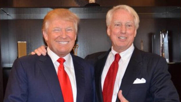 ترامپ عزادار برادر شد (+عکس)