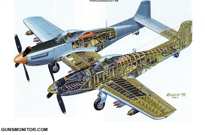 نورث امریکن P-82 توین ماستنگ؛ پرنده ای 12 میلیون دلاری با ساختار عجیب و غریب! (+تصاویر)