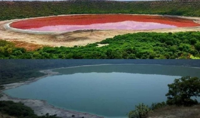 دریاچه لونار در هندوستان