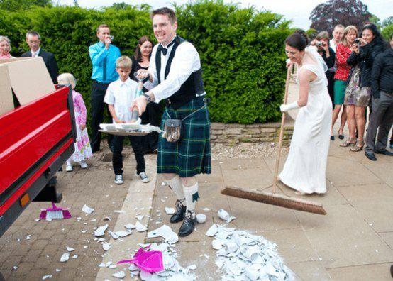 رسم عجیب روز قبل ازدواج