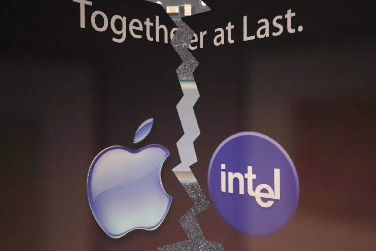 اپل و اینتل در آستانه پایان شراکت جدایی اپل و اینتل