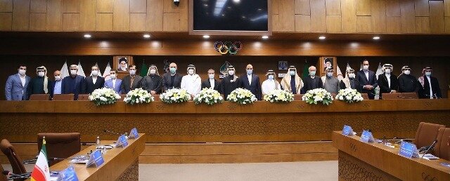 دیدار هیات ورزشی قطر با مسئولان ایران/ دبیر کل المپیک قطر: امیدوارم تعاملها ادامه داشته باشد دیدار هیات ورزشی قطر با مسئولان ایران/ دبیر کل المپیک قطر: امیدوارم تعاملها ادامه داشته باشد