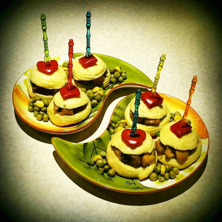 طرز تهیه هات پف مرغ هات پف مرغ