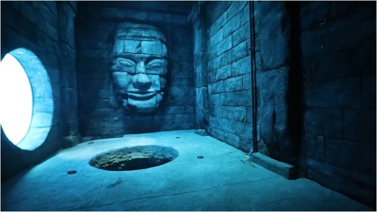 افتتاح عمیق‌ترین استخر جهان با ویرانه‌های مصنوعی در لهستان