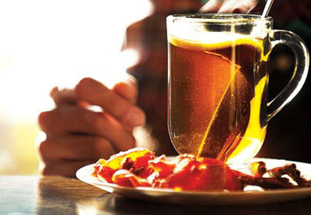 چای سیب دارچین