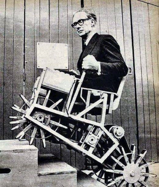 ویلچر پیشرفته سال 1964 میلادی! (عکس) ویلچر پیشرفته سال 1964 میلادی! (عکس)