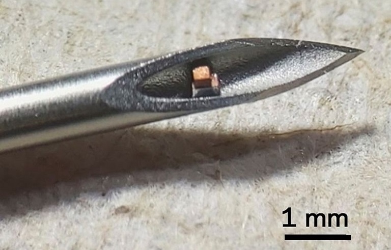 معرفی کوچکترین تراشه قابل کاشت جهان توسط پژوهشگران دانشگاه کلمبیا معرفی کوچکترین تراشه قابل کاشت جهان توسط پژوهشگران دانشگاه کلمبیا