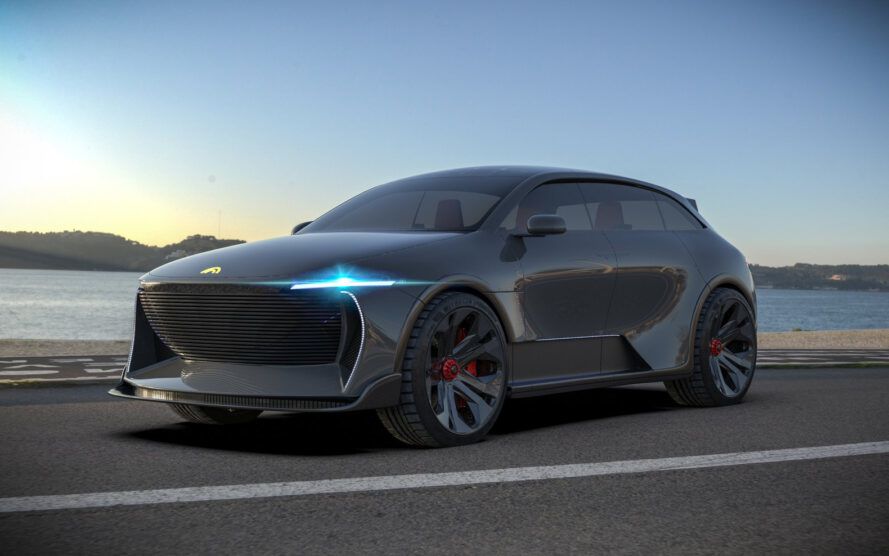 هامبل وان؛ شاسی بلندی که از خورشید نیرو می‌گیرد