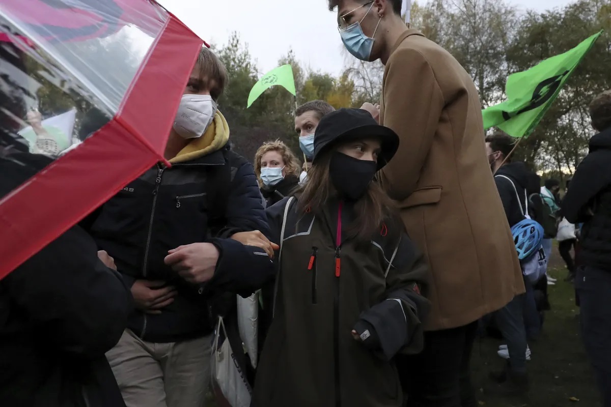 اعتراض به اجلاس اقلیمی گلاسکو