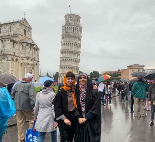 مژده لواسانی در ایتالیا