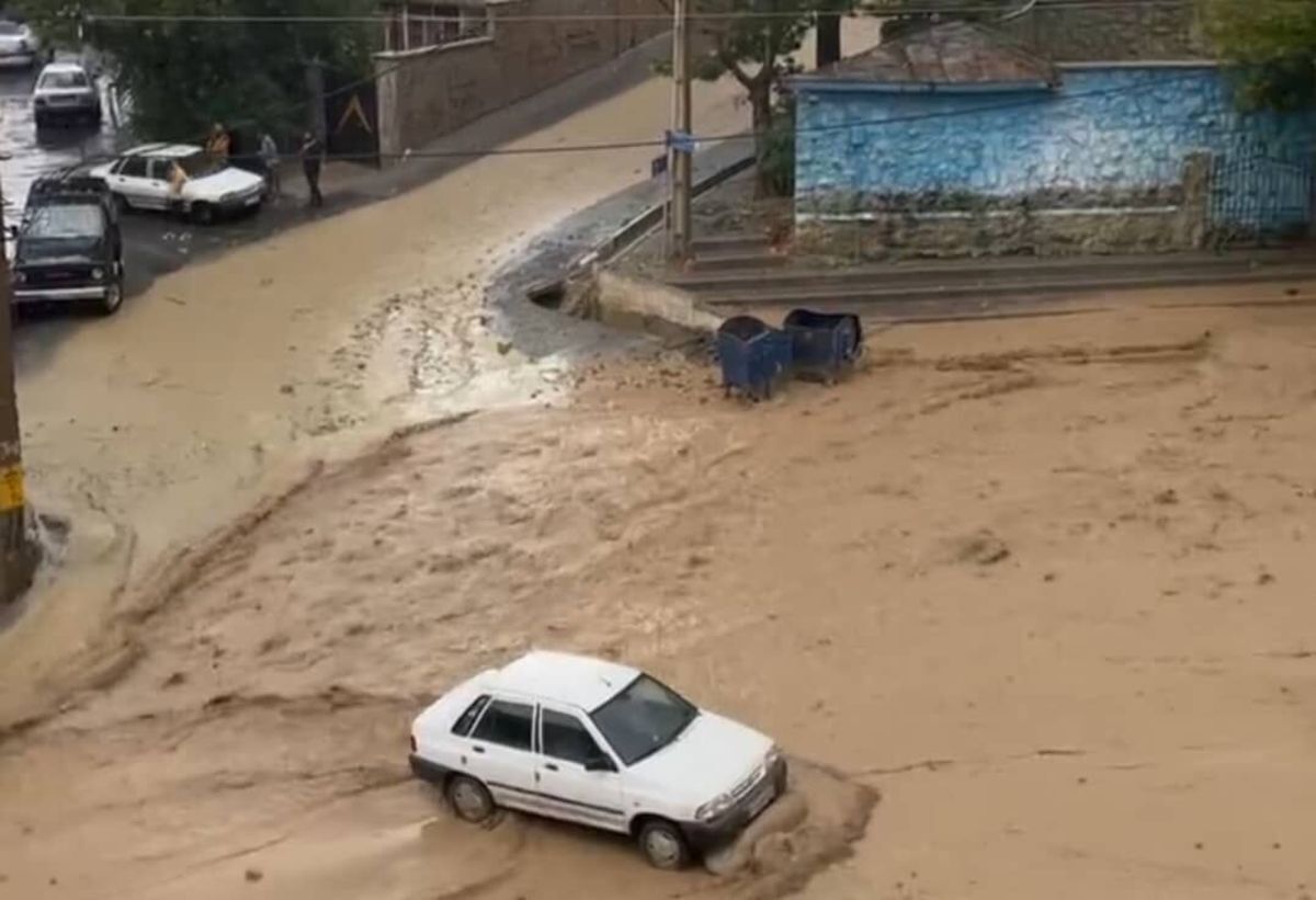 هشدار درباره بارش باران و احتمال سیلاب در شمال تهران