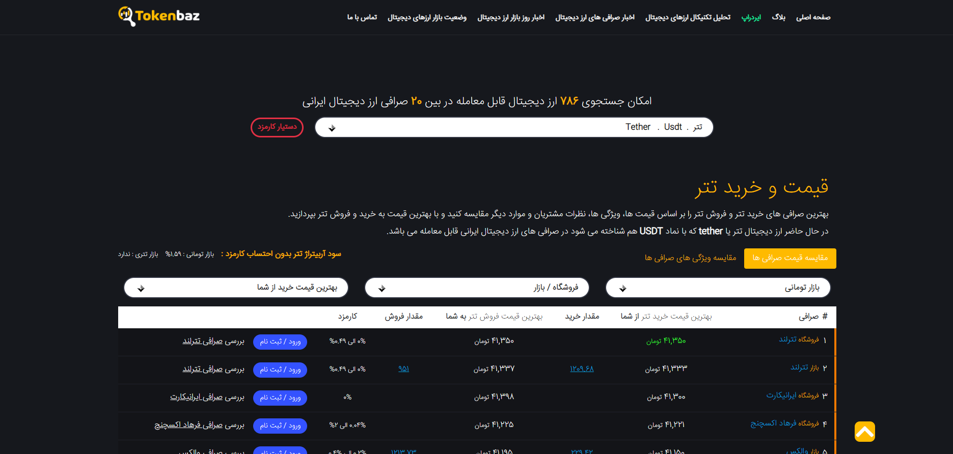 قیمت تتر برای کاربران ایرانی در سال ۲۰۲۳ قیمت تتر برای کاربران ایرانی در سال ۲۰۲۳