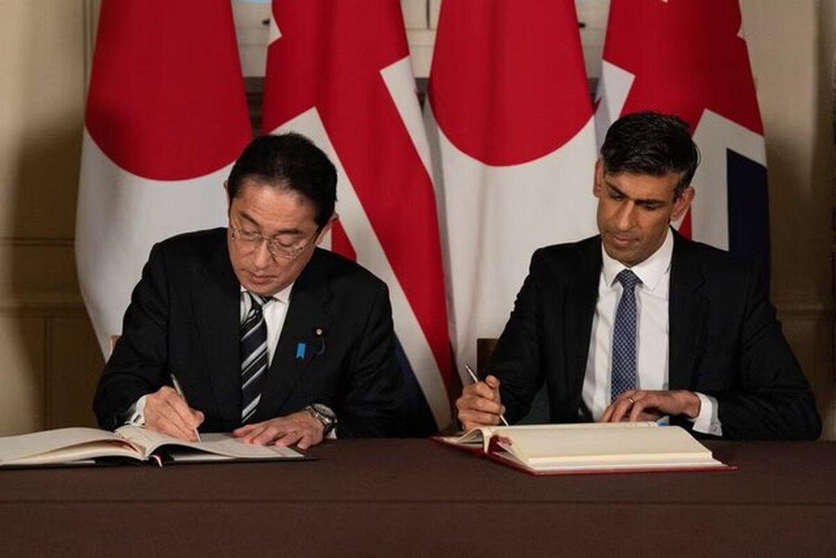 انگلیس و ژاپن پیمان دفاعی امضا کردند