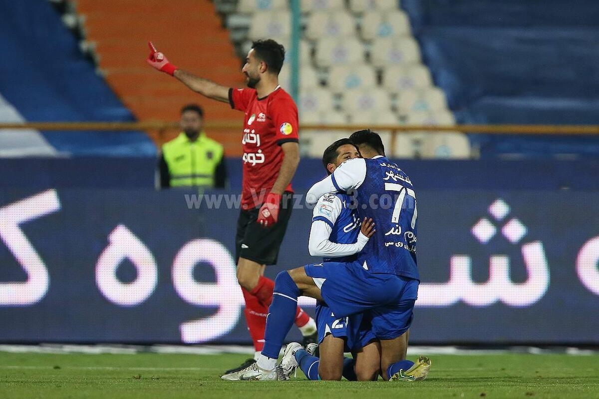 استقلال 2 - 1 تراکتور/ صعود استقلال به مرحله یک هشتم نهایی جام حذفی