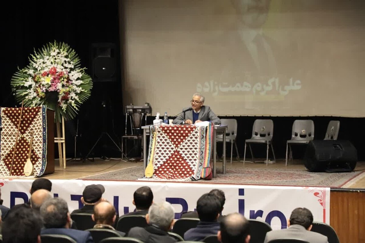 برگزاری مراسم یادبود علی اکرم همت زاده بنیانگذار جمهوری تالش-مغان در دانشگاه تهران