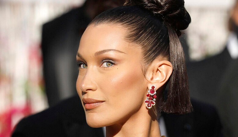 شوک به دنیای مد با رو شدن چهره واقعی “بلا حدید”/ عکس