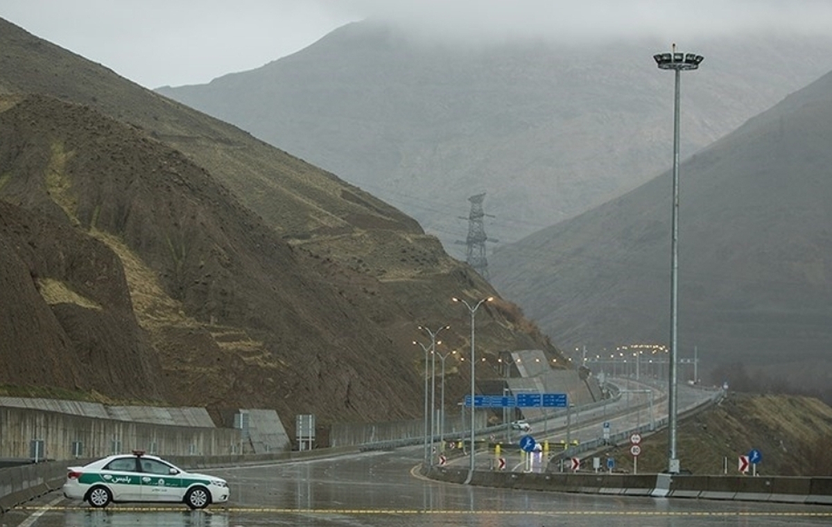 آزادراه تهران-شمال بازگشایی شد