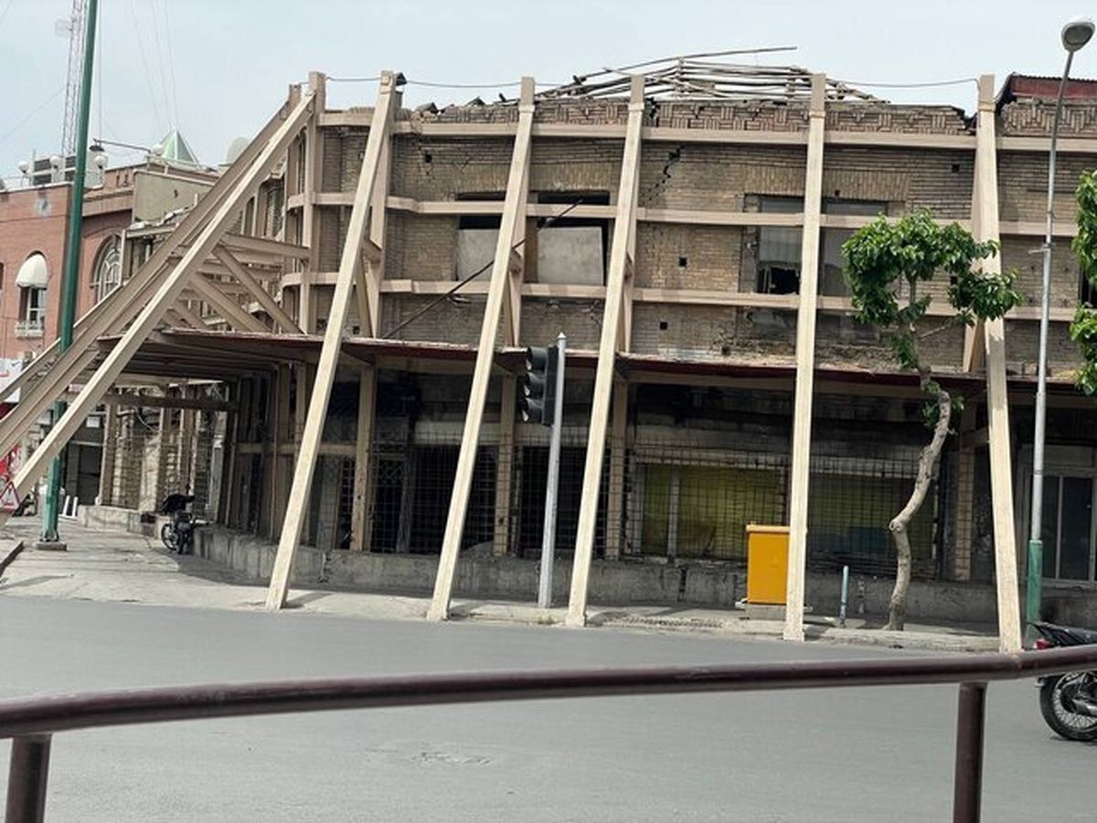 نخستین ساختمان «کفش ملی» تخریب شد (+عکس)