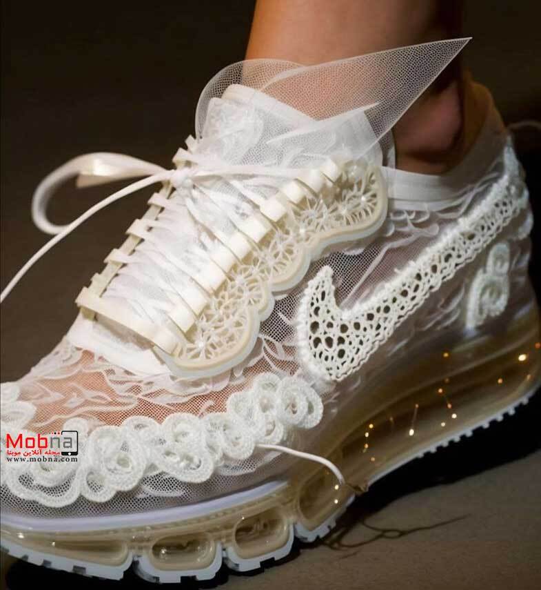 کفش کتانی عروس از راه رسید! (عکس)