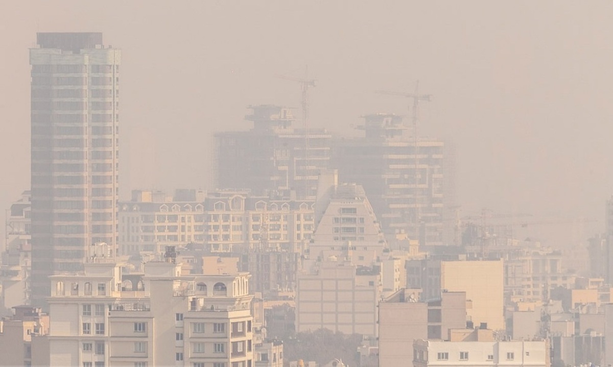 کیفیت هوای پایتخت در ۲۱ ایستگاه در وضعیت «آلوده»