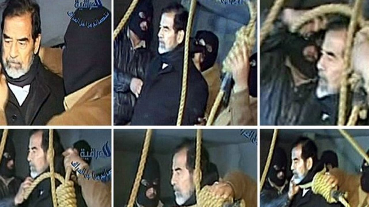 صدام حسین بالای دار صدام حسین بالای دار/ گزارش بازجویی پلیس اف.بی.آی دربارۀ جنگ با ایران