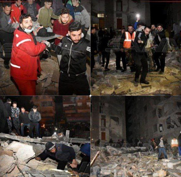 زلزله مهیب ۷.۸ ریشتری ترکیه و کل خاورمیانه را لرزاند