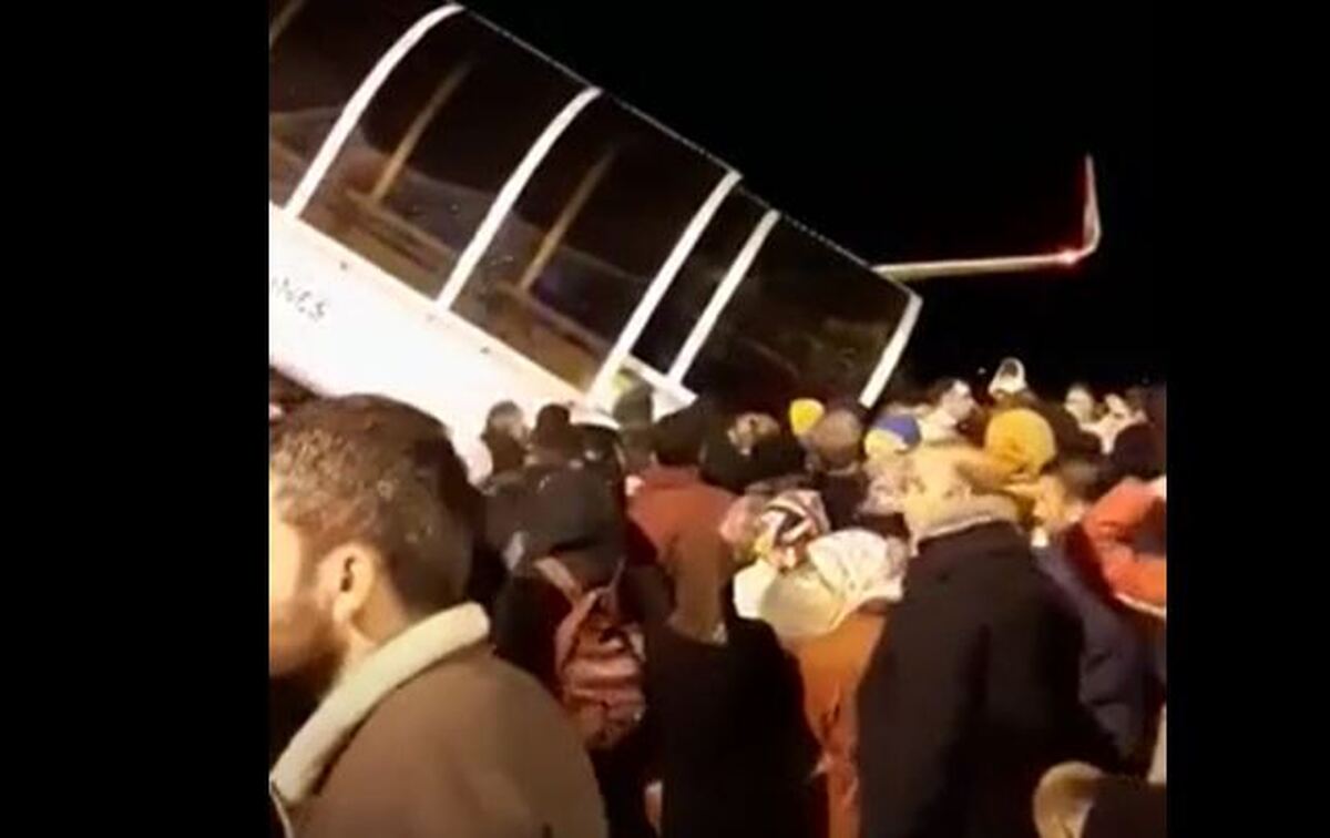 ببینید | ازدحام جمعیت در فرودگاه‌های ترکیه / تلاش برای رسیدن به مناطق امن