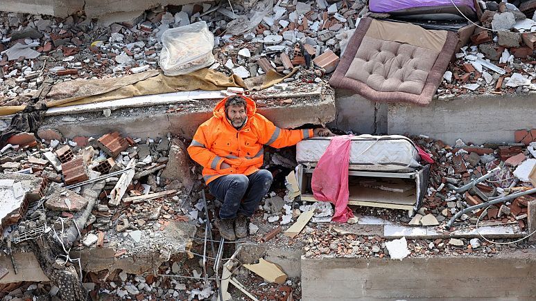 عکس تاثیرگذار از زلزله ترکیه