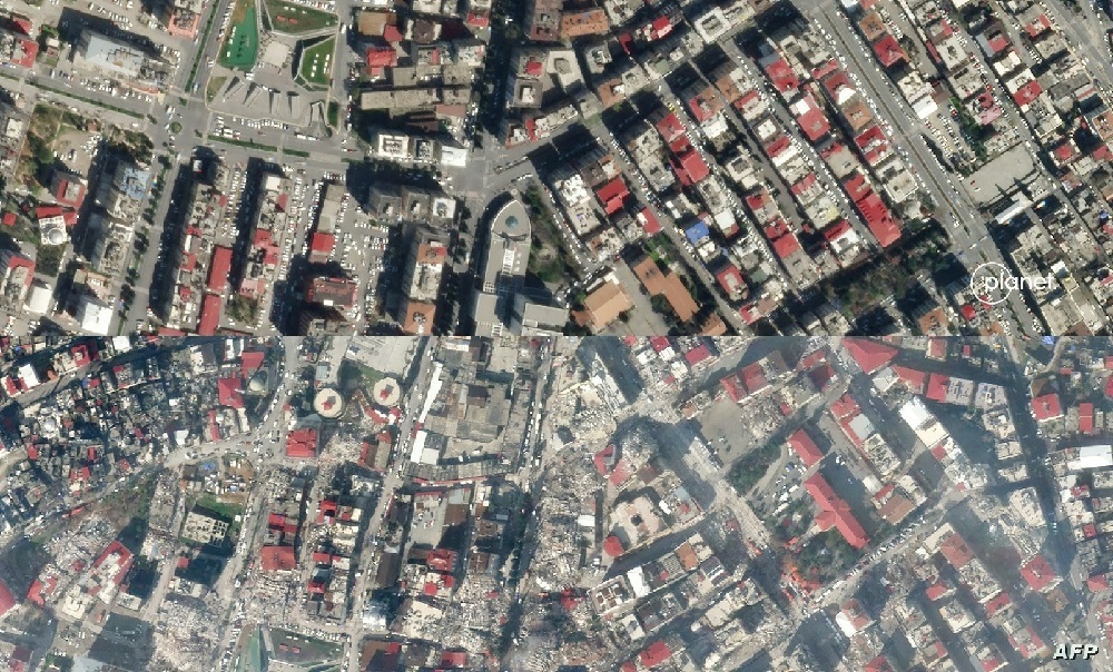 قبل و بعد از زلزله ترکیه و سوریه (عکس) قبل و بعد از زلزله ترکیه و سوریه (عکس)