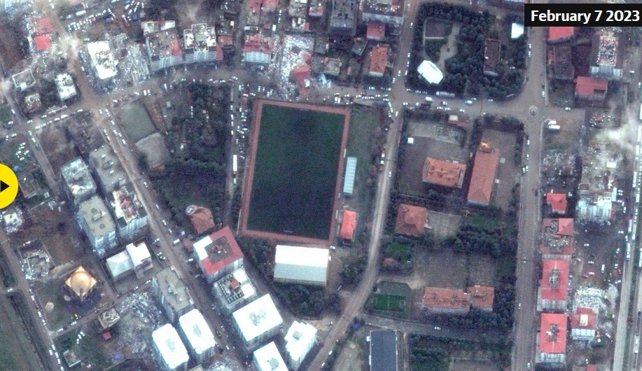 قبل و بعد از زلزله ترکیه و سوریه (عکس) قبل و بعد از زلزله ترکیه و سوریه (عکس)