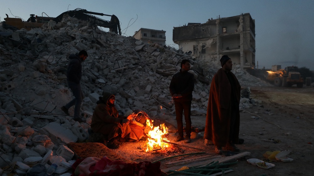 خرابی زلزله در سوریه (عکس)