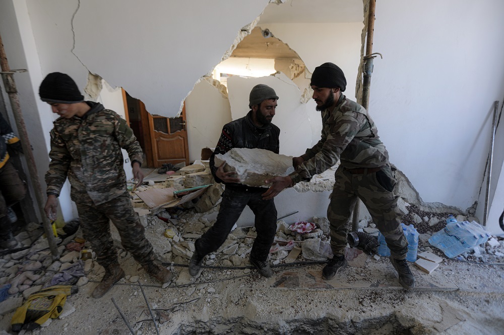 خرابی زلزله در سوریه (عکس)