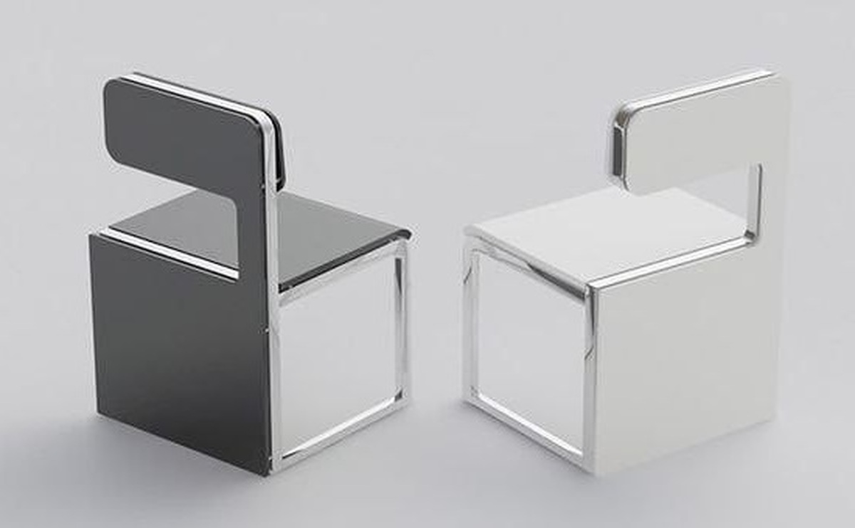 خلاقیت در طراحی و تولید صندلی / دو صندلی مدرن که با هم میز می‌شوند (عکس)