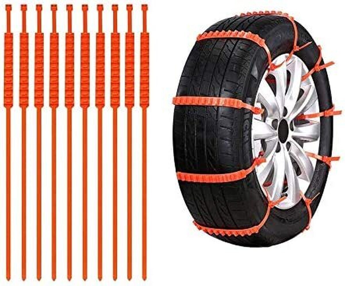 ساده‌ترین روش بستن زنجیر چرخ