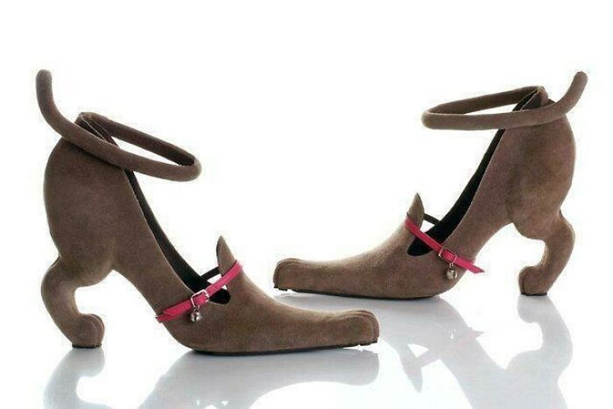 تصاویری از عجیب و غریب‌ترین کفش‌های دنیا