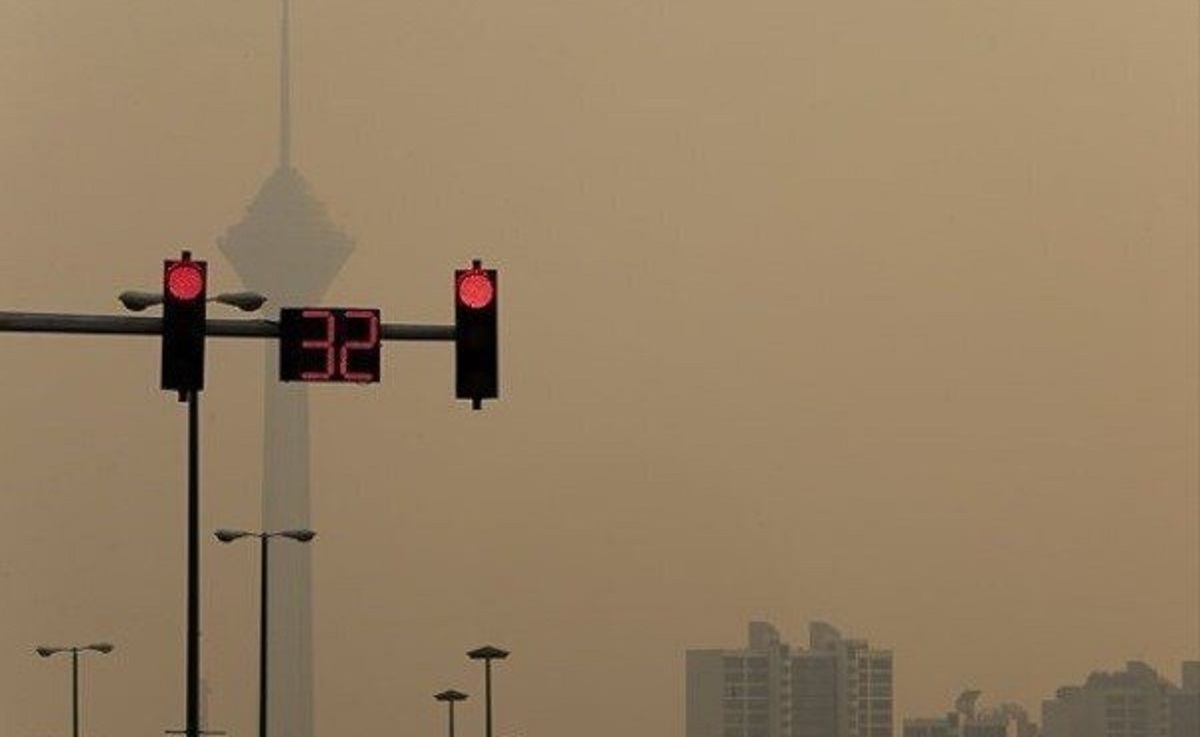 وضعیت «آلوده» ۲۹ ایستگاه سنجش کیفیت هوای تهران