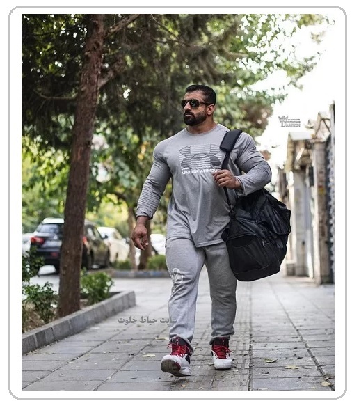 هادی چوپان استایل دیده نشده «هادی چوپان» خارج از باشگاه ورزشی (عکس)