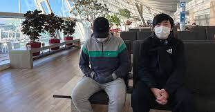 زندگی 5 جوان روس در فرودگاه کره جنوبی / فرار از سربازی و درخواست پناهندگی