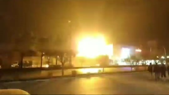 انفجار مهیب در تأسیسات نظامی اصفهان