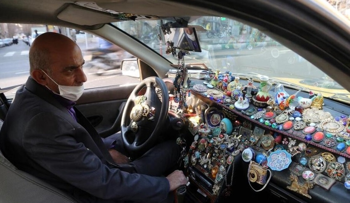گزارش رسانه خارجی از تاکسی شگفت‌انگیز در تهران (+عکس)
