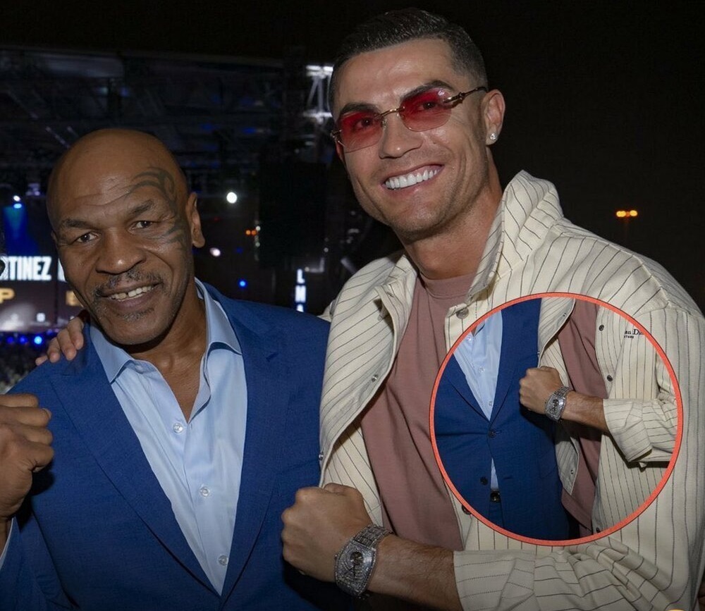 گران‌ترین ساعت مچی جهان در دست کریستیانو رونالدو