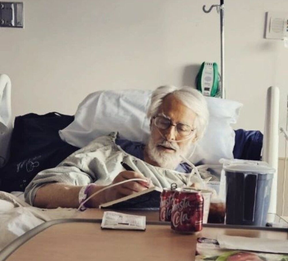 تصویری از آخرین روزهای زندگی سیدجواد طباطبایی (عکس)