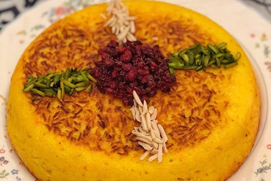 چند راز خوشمزهتر شدن تهچین زعفرانی چند راز خوشمزهتر شدن تهچین زعفرانی