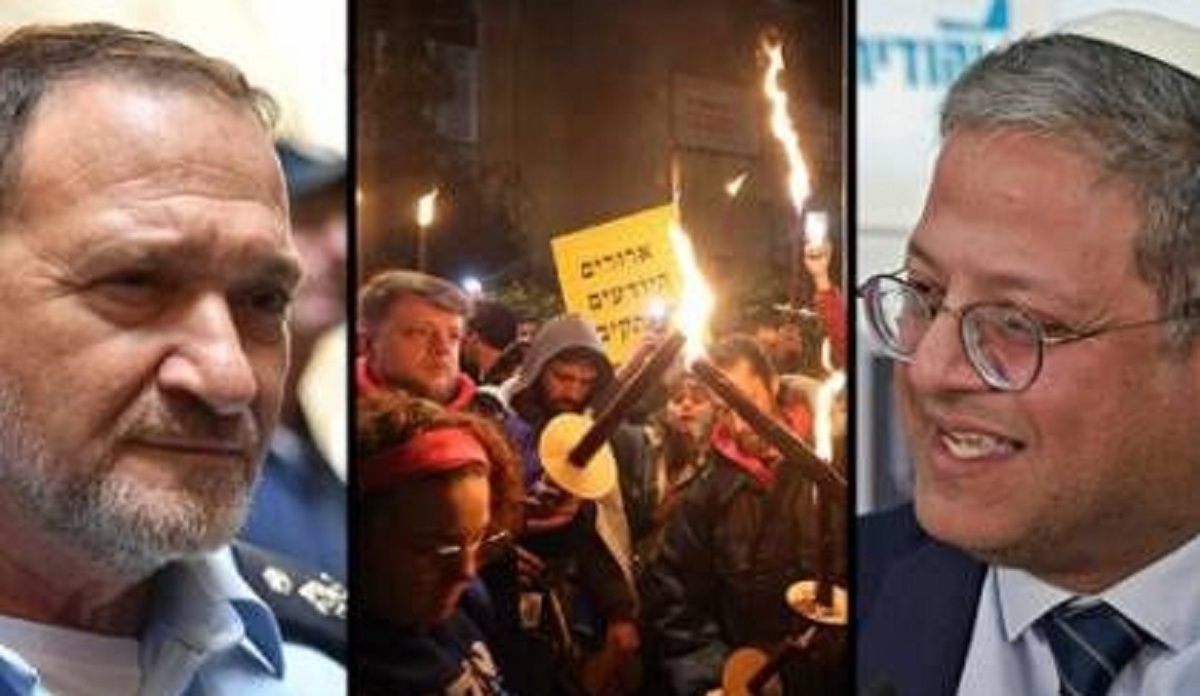 فرمان رئیس پلیس اسرائیل به نیروها: از ارتباط با بن گویر خودداری کنید