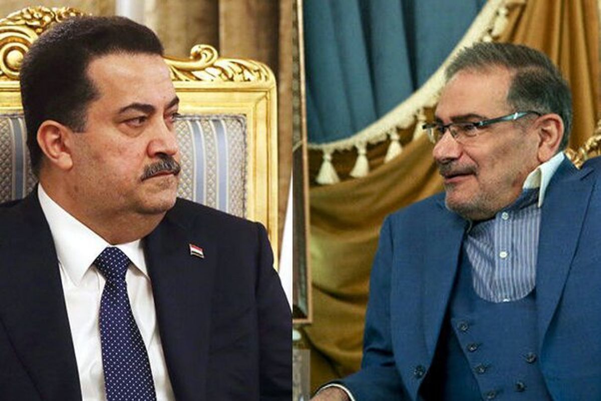 دیدار شمخانی با نخست وزیر عراق در بغداد