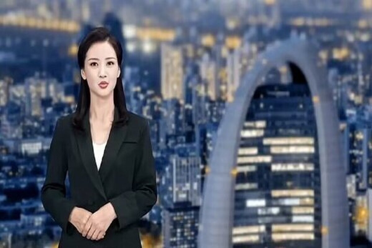 ببینید | مجری دیجیتالی در تلویزیون چین رونمایی شد
