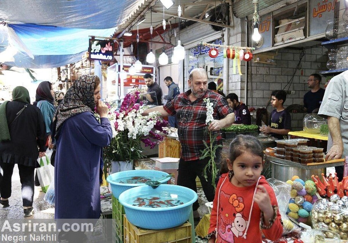 حال و هوای بازار اهواز در آستانه عید نوروز (عکس)