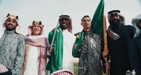 رونالدو در رقص شمشیر (+عکس) رونالدو در رقص شمشیر (+عکس)